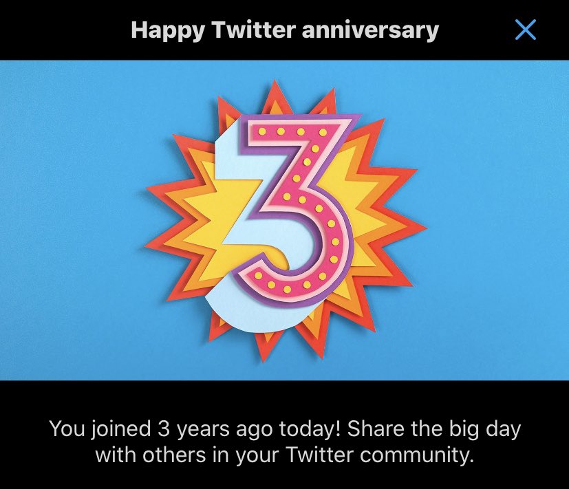 3 Year #Twitterversary
