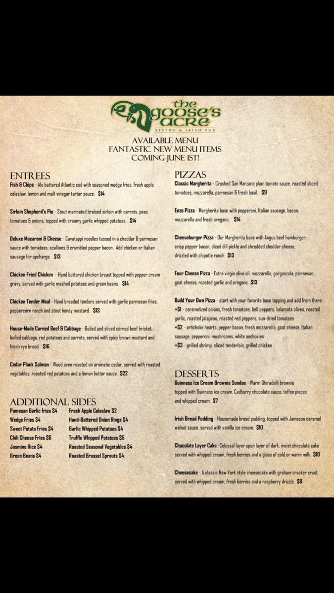 WE’RE BACK as of July17th
Open for Dine-in / Limited Menu
Full Bar Service / Late Kitchen
*regular menu resumes soon

Drop In and have a Bite
Drink a cold one &amp; say hello
We can use your support 

Dine-In / Pick-up / Takeout 
#PatioDining Available 
#SpringTX #TheWoodlandsTX