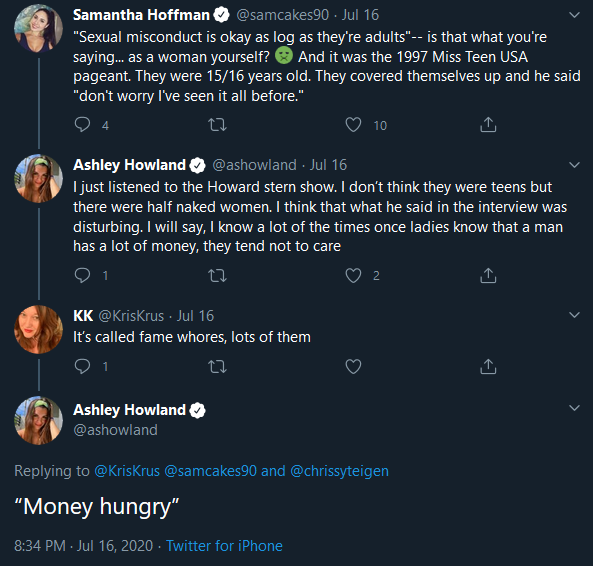 ThatCrazyDesi's tweet photo. @HannahRightmire @samcakes90 when you guys on any kind of Temptation island event make sure to avoid this one 👇she has one of those blind crushes on trump &amp; will always look for excuses to exonerate him, its actually gross https://t.co/QBKpLVHvT1