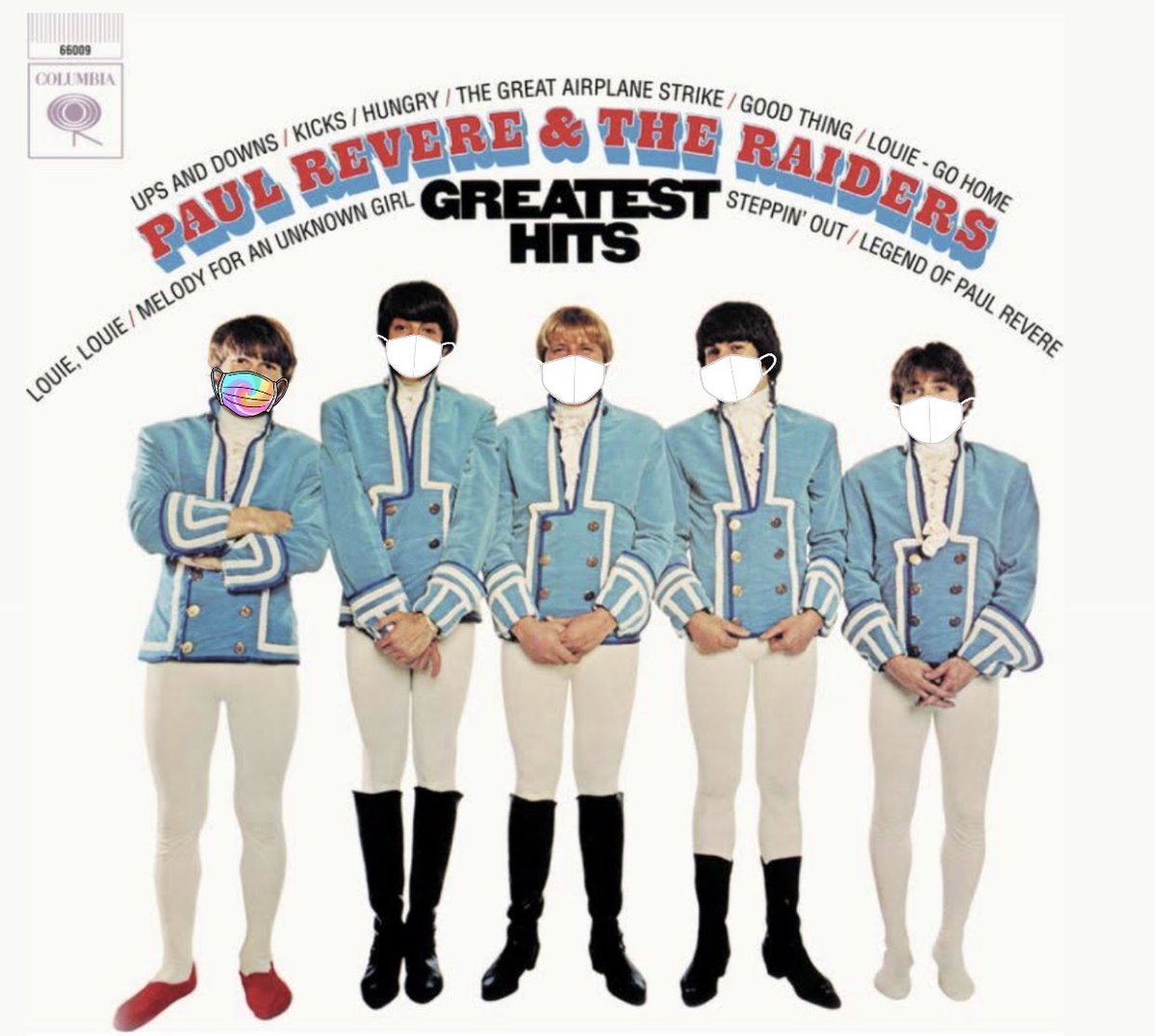 PRandR's tweet photo. Stay healthy and safe with Paul Revere &amp; The Raiders. #paulrevereandtheraiders https://t.co/Sv2Wd7n3QM