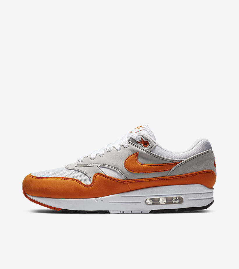 SOLELINKS's tweet photo. Nike Air Max 1 'Total Orange' official images https://t.co/Fwe7sy3UAH