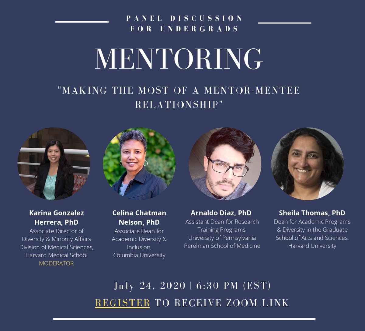 PRRSI2's tweet photo. Don’t miss this!!!!!
Mentors are key in our journey, learn how to make the most of that relationship!!!! 

REGISTER HERE:
https://t.co/zIU0aBuP9M https://t.co/J7kuxGP4NA