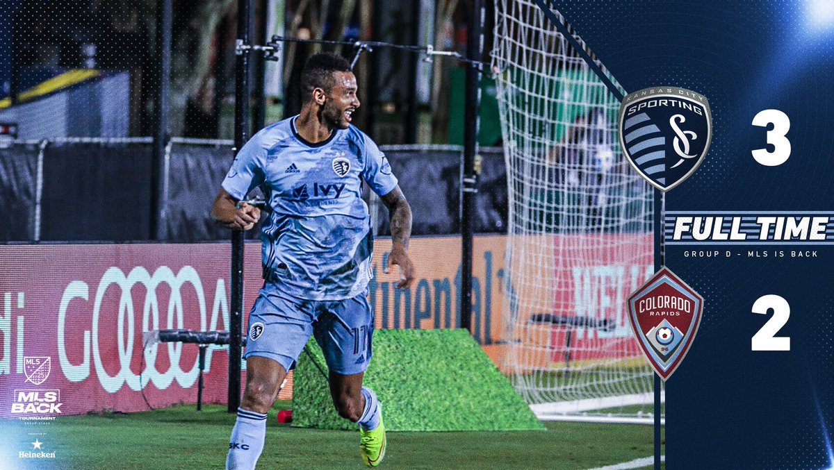SportingKC's tweet photo. Boom! 

#SKCvCOL 3-2 // #OneSportingWay https://t.co/6FDkO10lGO