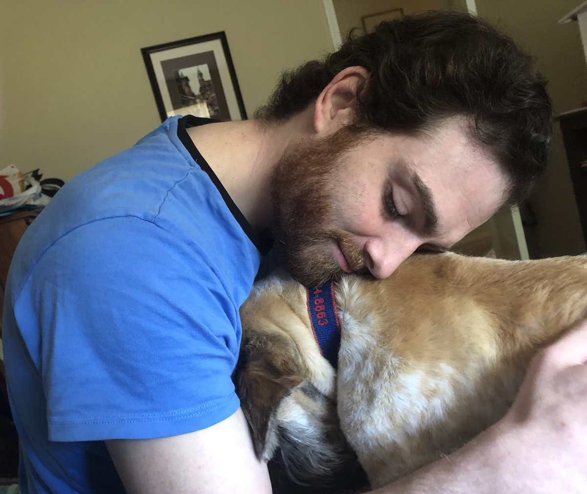 SassyNerdMT's tweet photo. @Shelly_A_Clark @boblambert90 @nik_bowen @tobinaddington @Burbachbacon Meanwhile, this is what we call a “Toots Hug” in our house. #FreshSliceFriday https://t.co/8J6bglJFC3