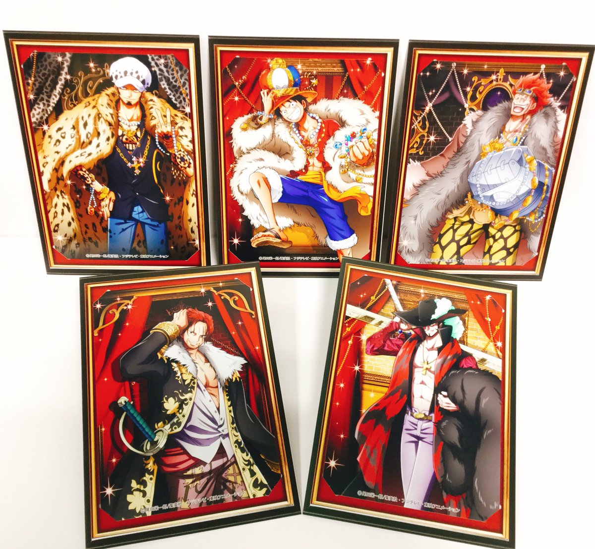 ワンピース 2020 輩ブロマイド シャンクス 再入荷】麦わらストア限定 輩ブロマイド 2020Ver,（全5種） ルフィ