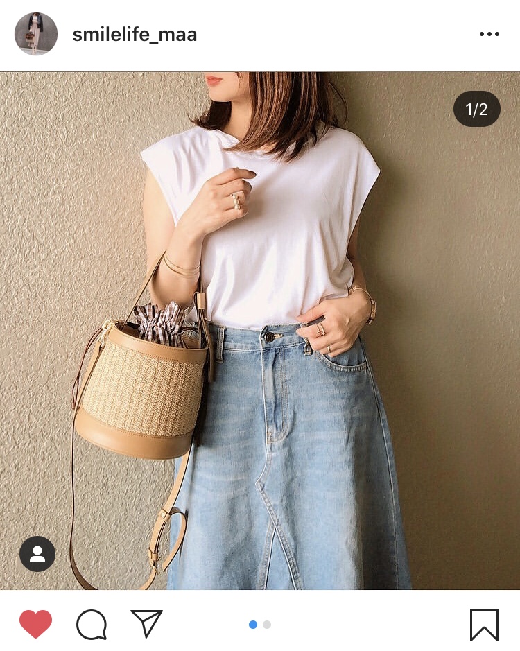 cal_berries's tweet photo. @smilelife_maa さんが
素敵に着て下さいました😆❣️

今年にデビューしたカットソー
「𝚃𝚆𝙸𝚂𝚃 𝙽𝙴𝙲𝙺 𝚃𝙰𝙽𝙺」
カラーも豊富にあります。

#calberries #カルベリーズ #かるべりーず ⠀
#madeinusa #california #usa #カットソー ⠀
#レディースファッション #tシャツ https://t.co/fCqKCzLhLf