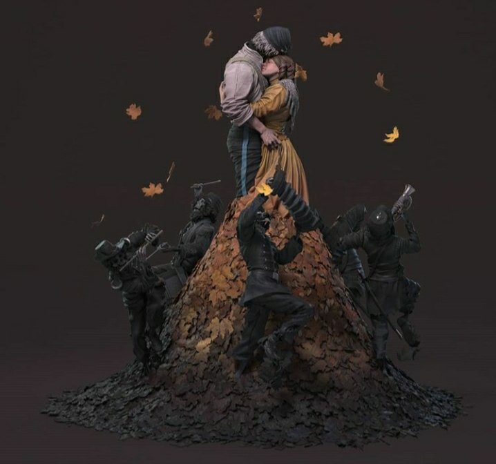 angelcreation0's tweet photo. Autumn by @jameswcain
#Zbrush #Keyshot #3d #3dsculpture #3dmodel #3drender #3dsculpting #3dmodeling #sculpture #graphics #3drendering #render #rendering #rendered #cgi #digitalart #digital3d #3DArt #3dcharacter #autumn #hug #angelscreations #angelcreationsdigital #trending https://t.co/7K92tnT76U