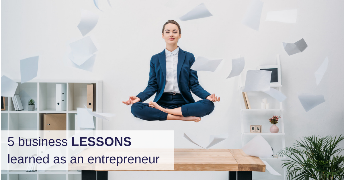 One of my clients asked me what I'd do differently if I had to start my business again. Here are the 5 business lessons learned as an entrepreneur kellieobrien.com.au/2020/02/busine… #entrepeneur