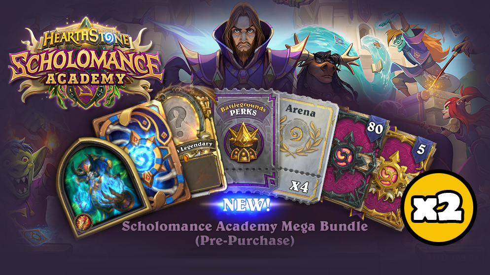 blisterguy's tweet photo. #Hearthstone Giveaway time! Thanks to @Blizzard_ANZ I have 2x #ScholomanceAcademy Mega Bundles to give to two lucky people!

To enter:
✨Like
✨Retweet
✨Follow @blisterguy 
Winners drawn: 21 July 4am PST https://t.co/UbWaz01mmY