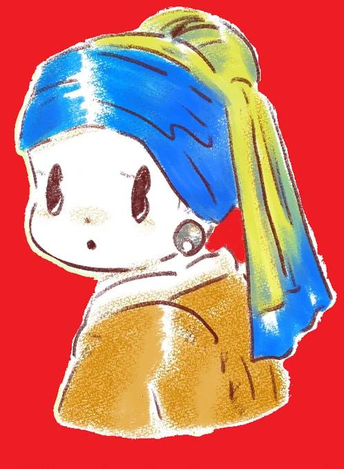 背景が変われば雰囲気も変わる☺️
#イラスト 