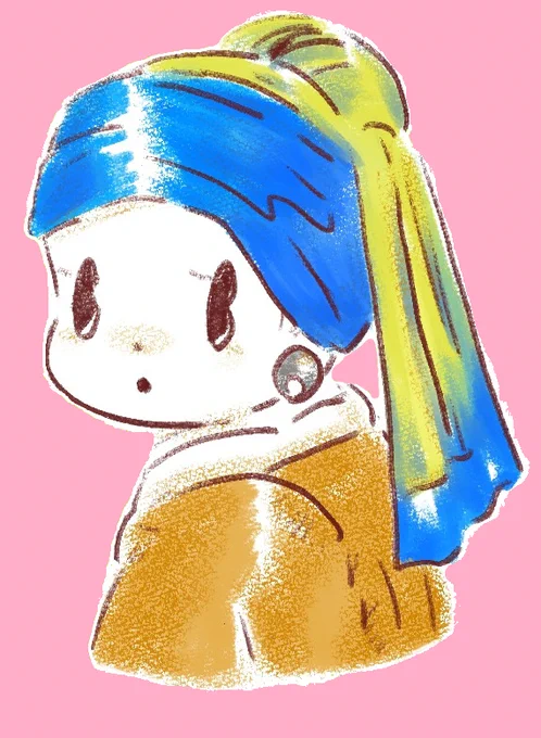 背景が変われば雰囲気も変わる☺️
#イラスト 