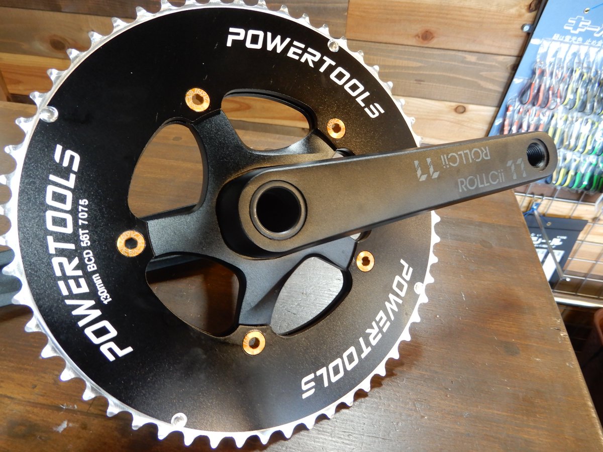 sQL6lRh9kvr8adD's tweet photo. PCD130の5アームのクランクを誰か作ってくれ…
#baserocketpunch #minivelo #powertools #pcd130 #クランク #ミニベロ #カスタム #khs #今できる組み合わせ https://t.co/9YoUbO0hwl