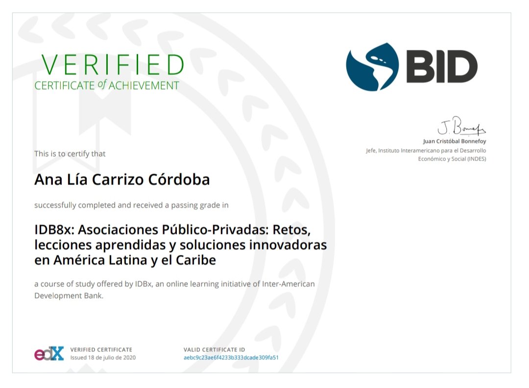 nalic25's tweet photo. Aprendiendo sobre las Asociaciones Público Privadas. Panamá ya tiene su Ley desde sept. 2019. Se busca promover el desarrollo de proyectos de gran escala sin comprometer a corto plazo la capacidad de endeudamiento del Estado. #APPLAC #APP #AsociacionesPúblicoPrivadas https://t.co/V9th7Qxso5