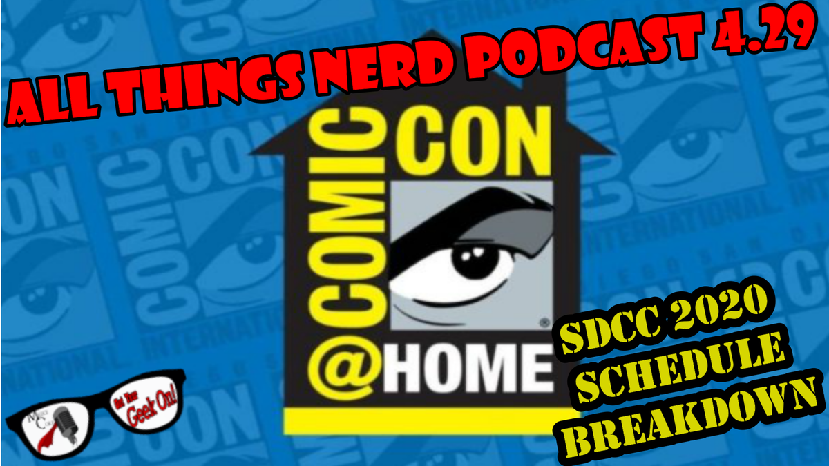 allnerdpodcast's tweet photo. Going Live!!! Come join us to talk about #SDCC #ComicConAtHome https://t.co/5GY1EiLwWb

#PodernFamily #AllThingsNerd #ComicCon2020 #Twitch #SupportAllStreamers #PodcastLife #Nerd #Geek https://t.co/mhfhepRZnQ