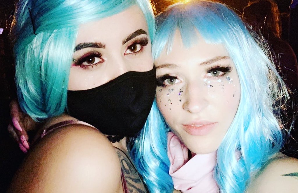 Demon420queen's tweet photo. @dirtmonkeymusic @SoDownBassMusic @gspacebass Fucking killed it last night! 💙💙 #driveinrave #dirtydrivein https://t.co/7LZQB2PCja