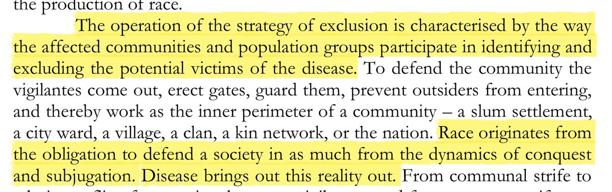 Of race, class and caste on the epidemic. “..just like a war, the virus does not discriminate; the society does”