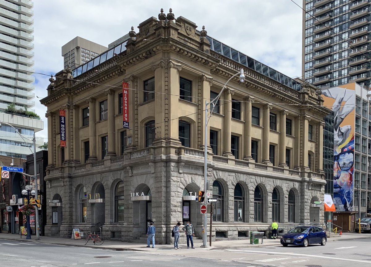 Post office by David Ewart for the Dept. of Public Works, 1905-06, back when the government of Canada made good buildings. No PPP or IDB here. 27/