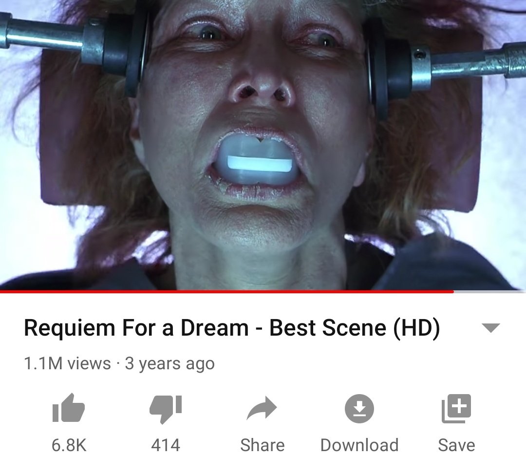 回遊魚 レクイエムフォードリーム の動画コメント欄に元ヘロイン中毒者の生々しい体験談 ヘロイン をキメながら他でもないこのトラウマ映画を観てしまった と超克が書かれて凄まじい賛同集めてるの ザ アメリカって感じがする T Co