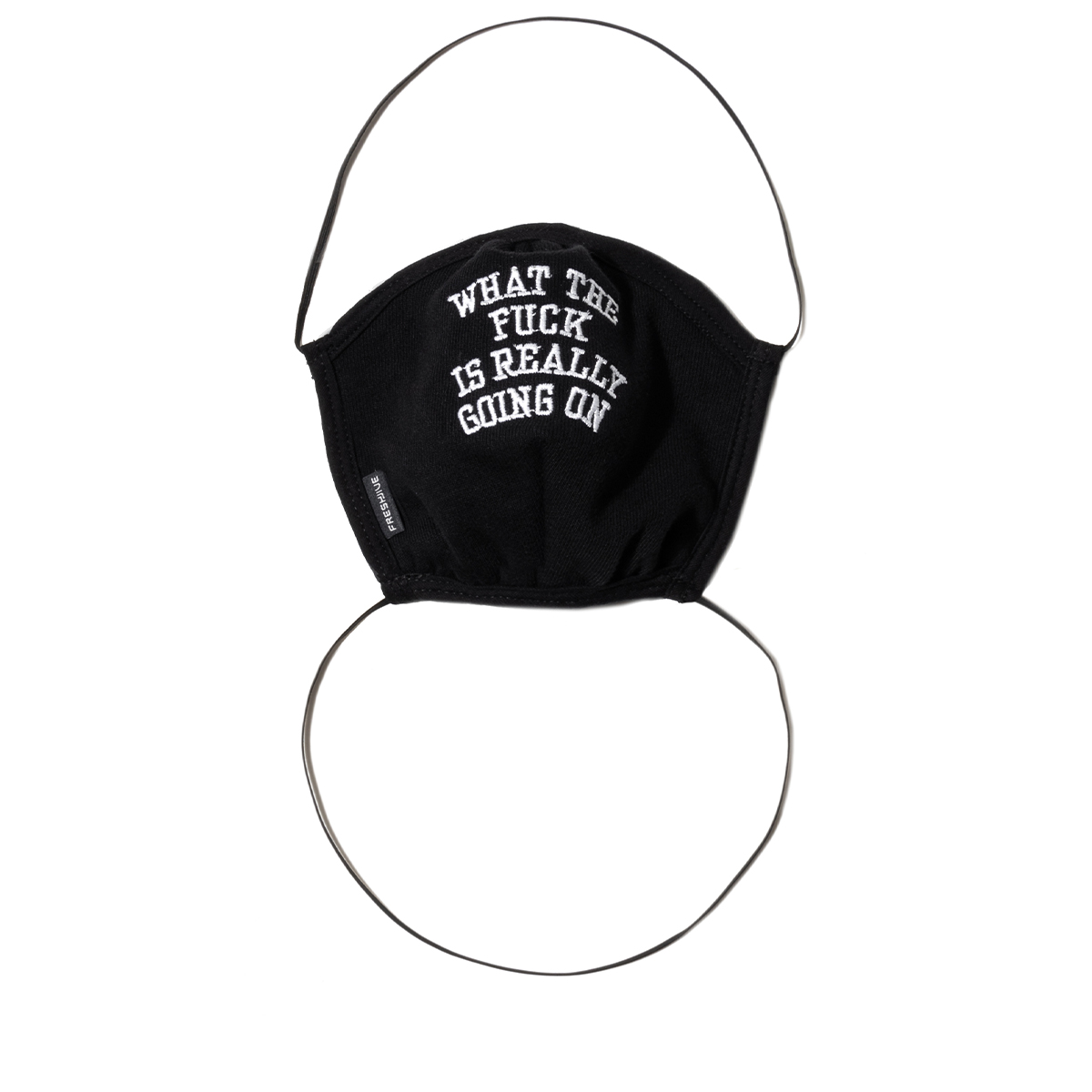 bodega's tweet photo. Freshjive Wtfirgo Face Mask available now online at Bodega - https://t.co/2Eb6fCY5Wf - FREE USA shipping on orders over $100 - Use code: BODEGAUSA #freshjive #bodega #bdgastore https://t.co/sPPyl6smOD