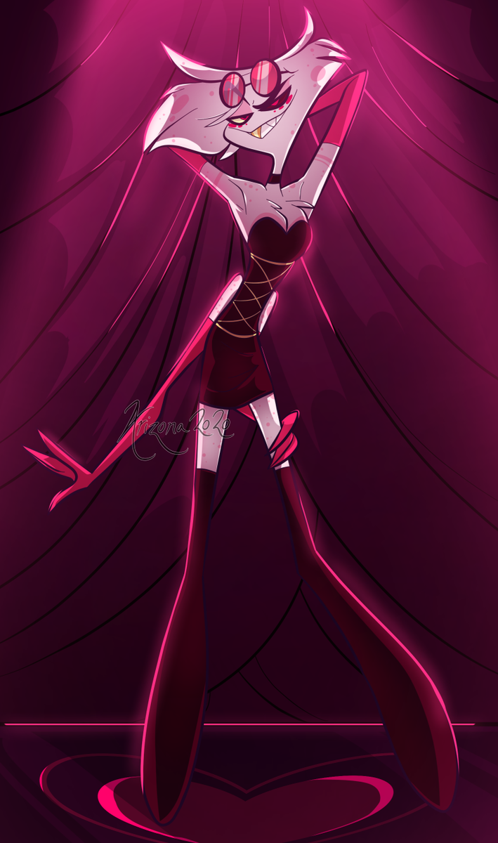 Arizona_Coffee's tweet photo. #AngelDust #Hazbin_Hotel #HazbinHotelAngelDust #HazbinHotel #vivziepop #addictmv @SilvaHound https://t.co/5qb0daBYNS