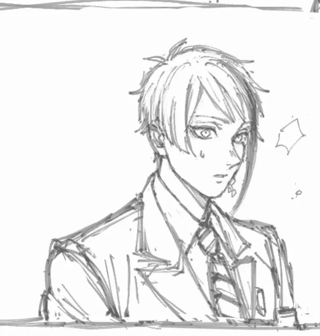 驚く🐬を描きたかっただけのコマ 