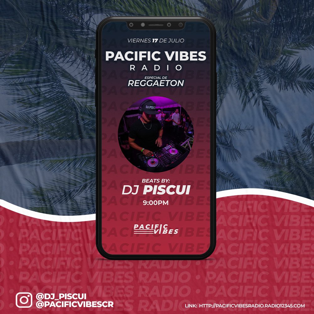 Ya iniciamos #PacificVibesRadio 🤩🔥

Link: pacificvibesradio.radio12345.com