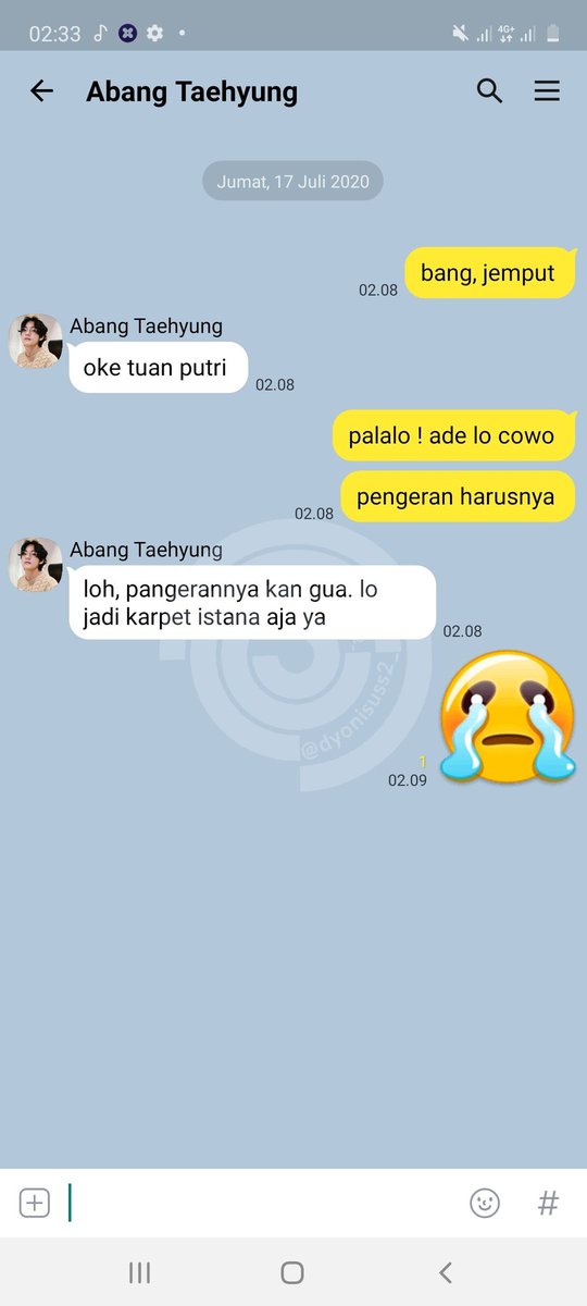 dyonisuss2_'s tweet photo. Tipe -tipe BTS pas jadi abang part 2

Ayo awali harimu dengan yang gemes-gemes https://t.co/MoNmJrnxBq