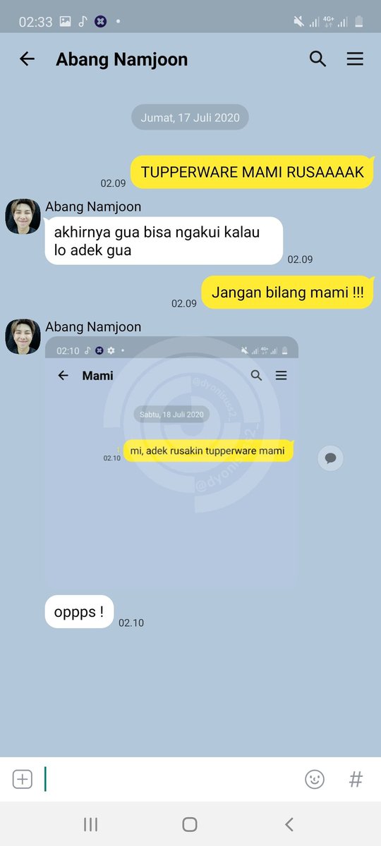 dyonisuss2_'s tweet photo. Tipe -tipe BTS pas jadi abang part 2

Ayo awali harimu dengan yang gemes-gemes https://t.co/MoNmJrnxBq