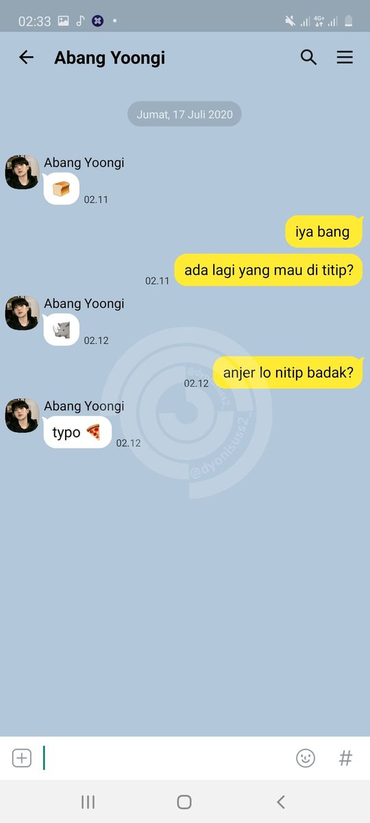 dyonisuss2_'s tweet photo. Tipe -tipe BTS pas jadi abang part 2

Ayo awali harimu dengan yang gemes-gemes https://t.co/MoNmJrnxBq