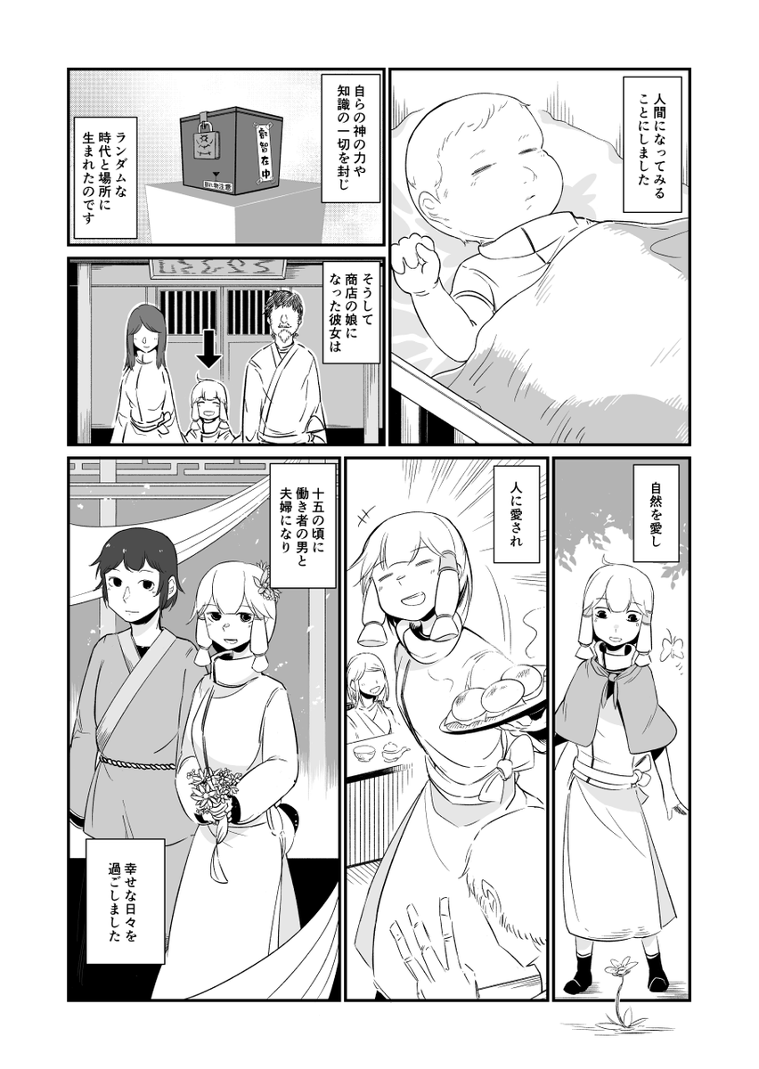 退屈した女神が人間になる話(1/2)

ツリーに続きます 