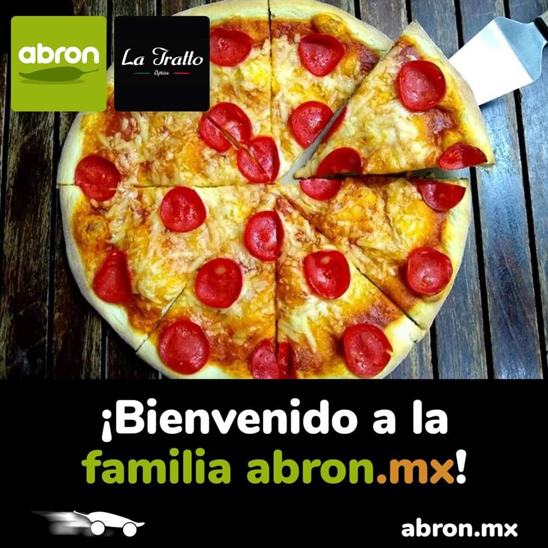 mx_abron's tweet photo. Bienvenido La Tratto Express a la familia #abronmx ahora podrás pedir sus deliciosas pizzas 🍕🍕 en nuestra plataforma 🤳🛵 baja nuestras apps en #playstore y #appstore
Android: https://t.co/6H2LKTtlhU
Appstore: https://t.co/wN7BLu6pt0 https://t.co/G7dgGW9l30