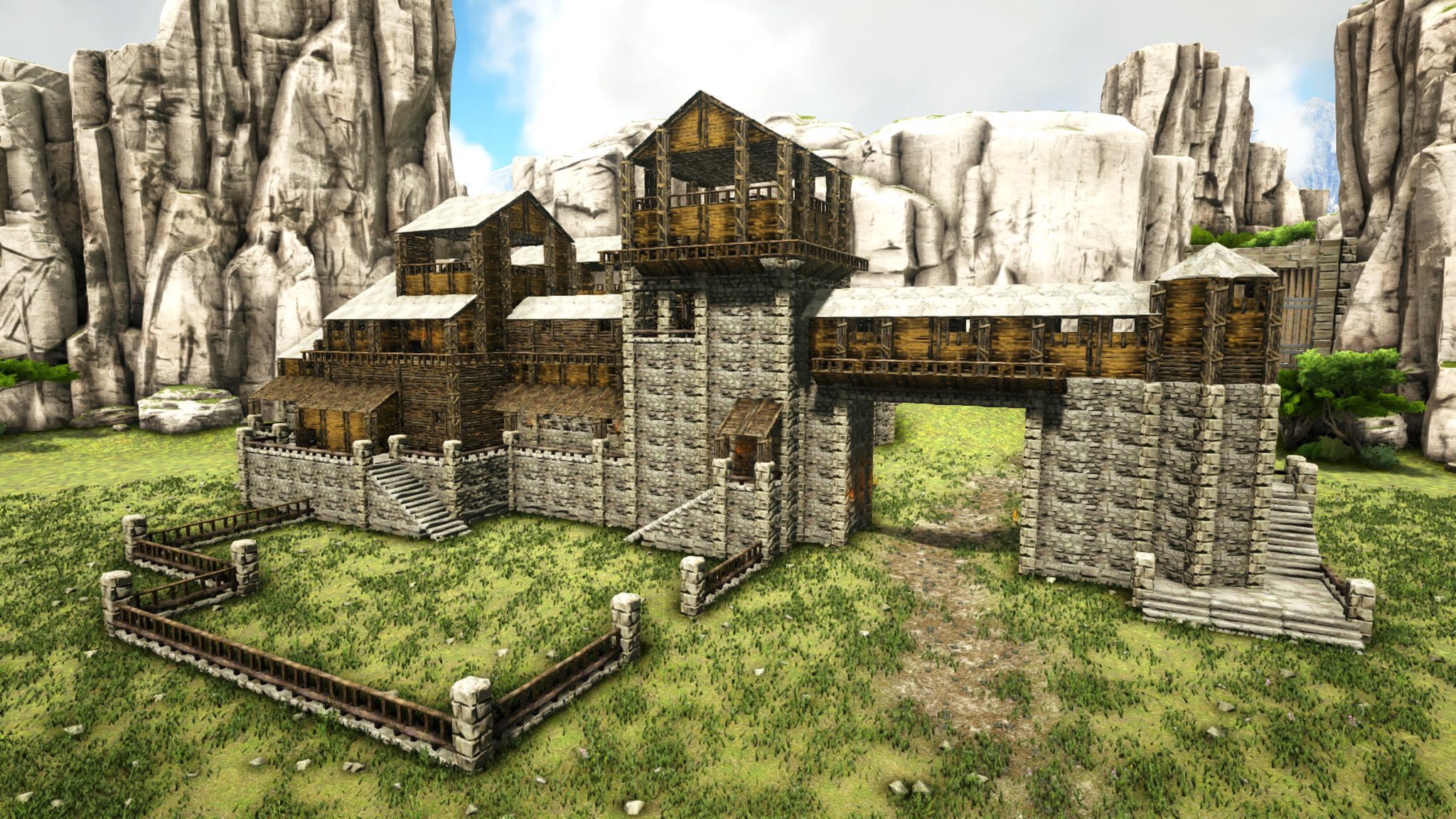 تويتر スタンミじゃぱん على تويتر Ark Survival Evolved 10 マイクラで高めた建築力をarkでも発揮 壁に囲まれた街作りに挑戦 げまげま T Co 2rrj3z7dtw Youtubeより Arkの建築むずすぎ T Co Fd5sdiuxie