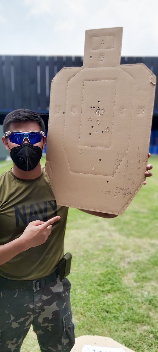nacinorocco's tweet image. Bang bang day at the Marines Corps Firing Range with @rudyprojectph . 82/90 score. Not bad na rin! 
#RudyProjectPh