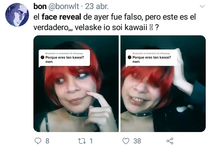bonwlt's tweet photo. apártense putas llegó la más fake de las fakes por quÉ no me habéis cancelado aún es que acaso queréis más ? https://t.co/Sw1rhDDodi