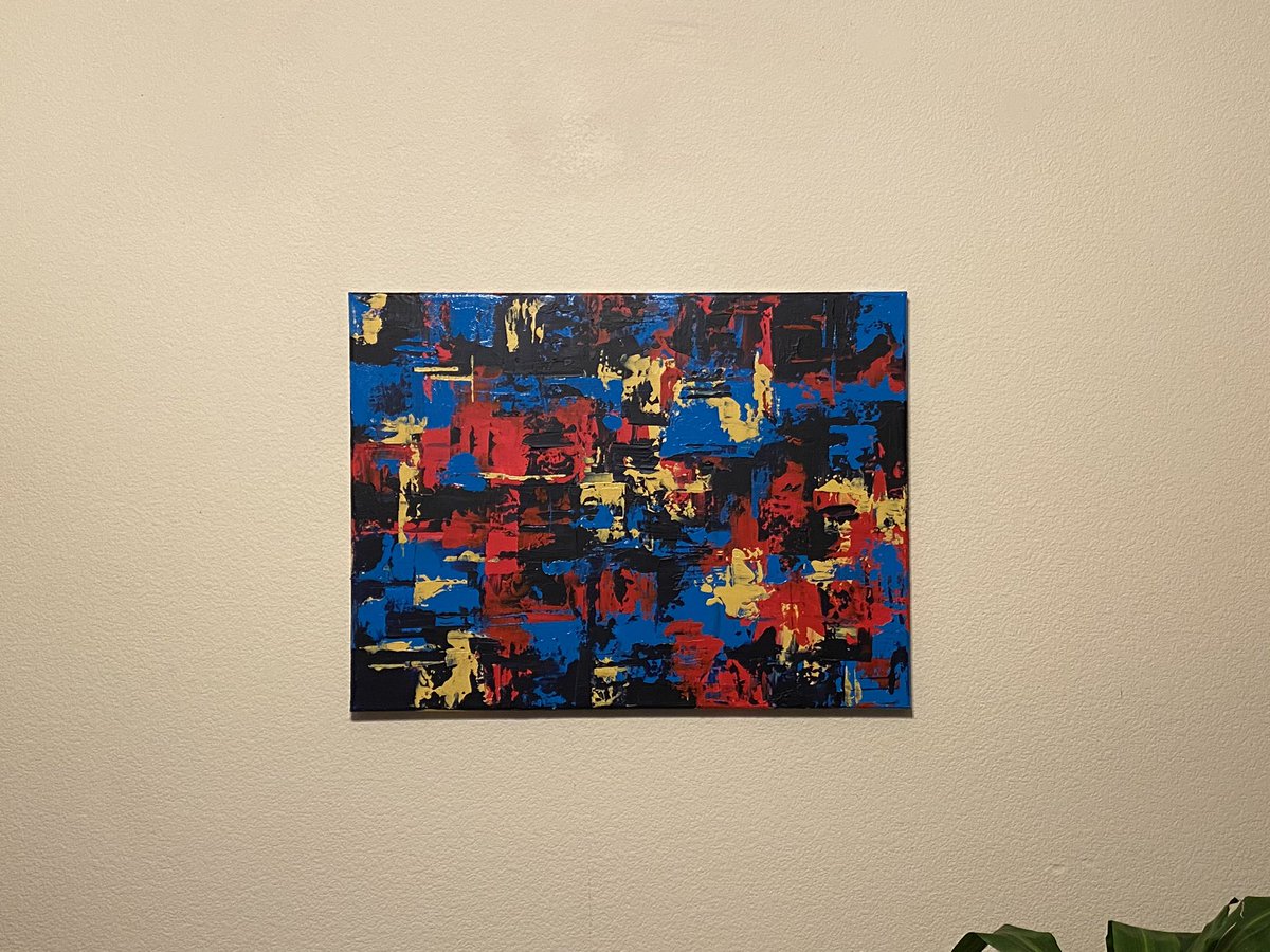 Today’s work... #abstract #myhappyplace