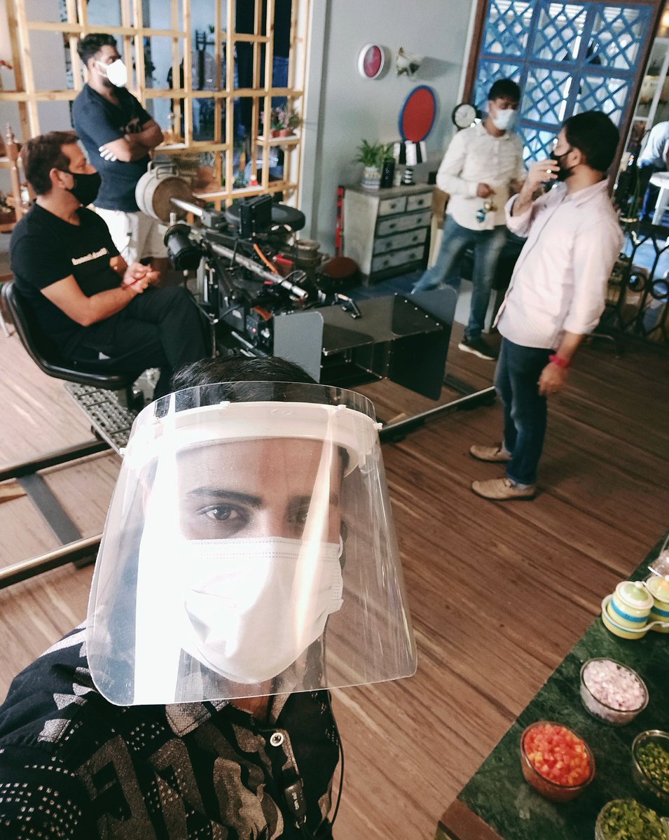 shaikharyan32's tweet photo. #BehindTheScene #NewPromo #SonyTv #Shoot #SafetyFirst #AfterLockdown #BehindTheCamera #AssociateDirector #MereDadKiDulhan https://t.co/yLTw7C0piu