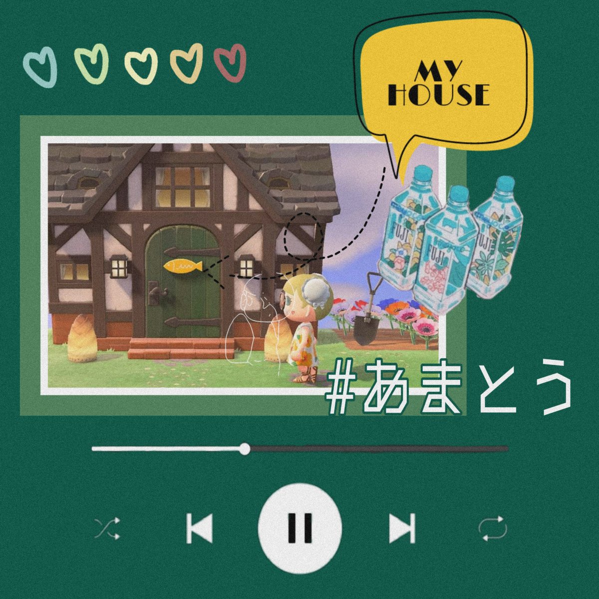 sos_hungry's tweet photo. 自己紹介カードを作りました✡*｡ﾟ

Twitterで絡んだりアイテム交換できるお友達が欲しいです。

仲良くしてくれる方RT/♡お願いします⸜( ' ᵕ ' )⸝*

#あつ森自己紹介カード 
#あつ森民と繋がりたい 
#あつ森フレンド募集 
#あつ森写真部 https://t.co/O46ze1UMzB
