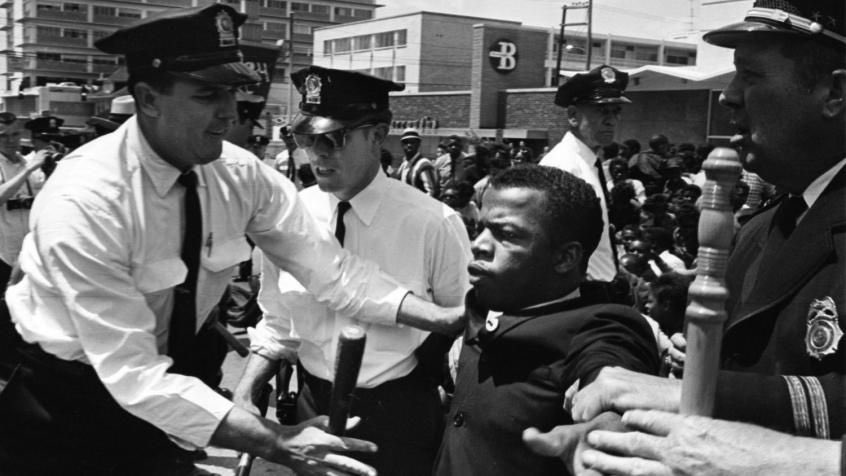 AustinKellerman's tweet photo. “If you see something that is not right, not fair, not just, you have a moral obligation to do something about it.” 

-- John Lewis https://t.co/0P28tP9RBN