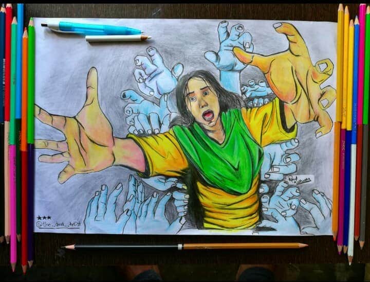 NirbhayPratap_'s tweet photo. #JUSTICE #FOR #REETA #SHAH 🙏 #THE #MOST #RESPECT #WORTHY #FIGURE #IS #MOST #SEVERLY #INSULTED #IN #OUR #COUNTRY (#RESPECT #HER) मर गई इंसानियत मगर इंसान जिंदा है, जिस्म को नोच खाने वाला वो शैतान जिंदा है। रोज एक द्रौपदी की लूटती है आबरू, आज भी कही न कही वो दुशासन जिंदा है। #HANG https://t.co/CuQmds33Be