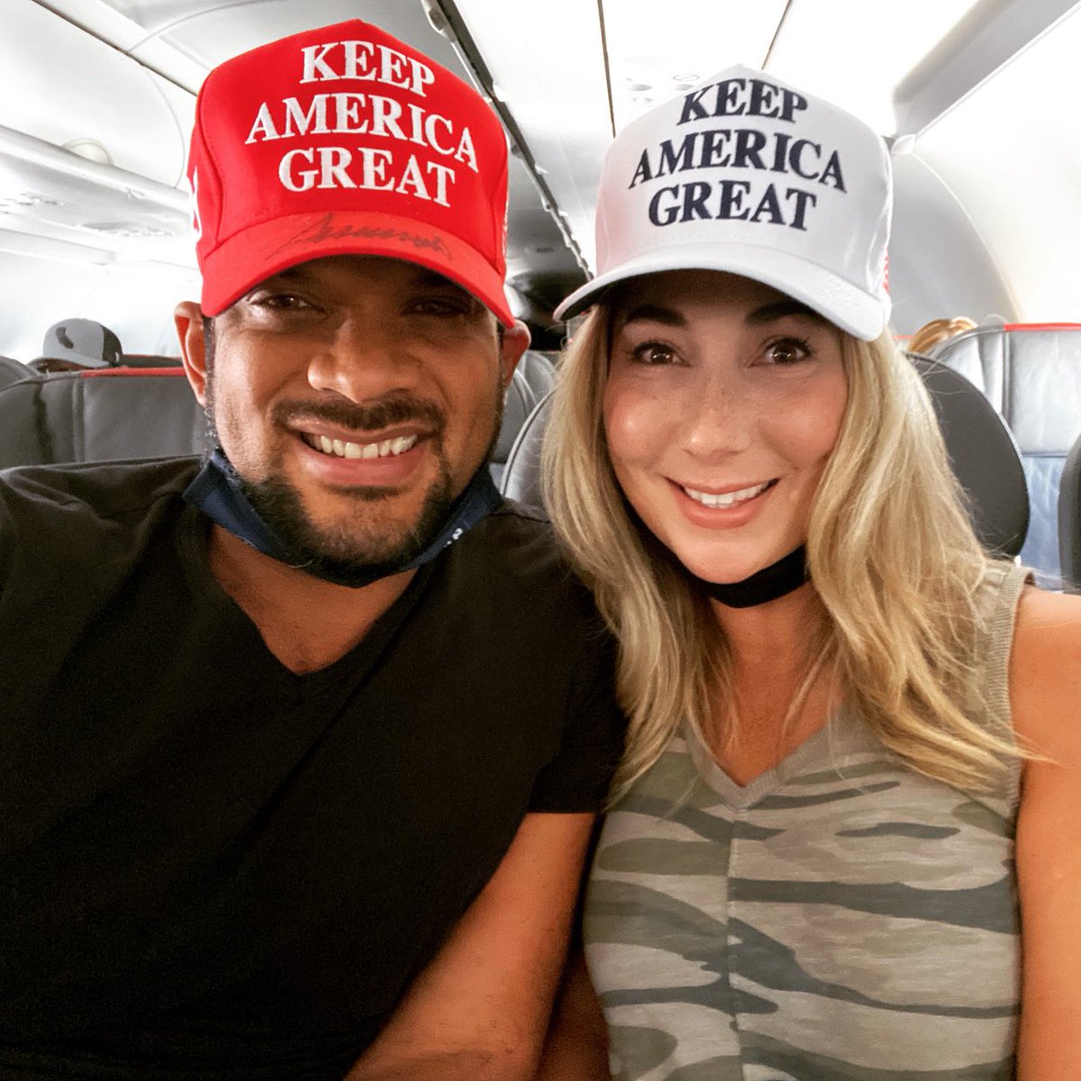 DavidJHarrisJr's tweet photo. Showing our support for President @realDonaldTrump heading to San Francisco!!! https://t.co/9BUXb7usRI