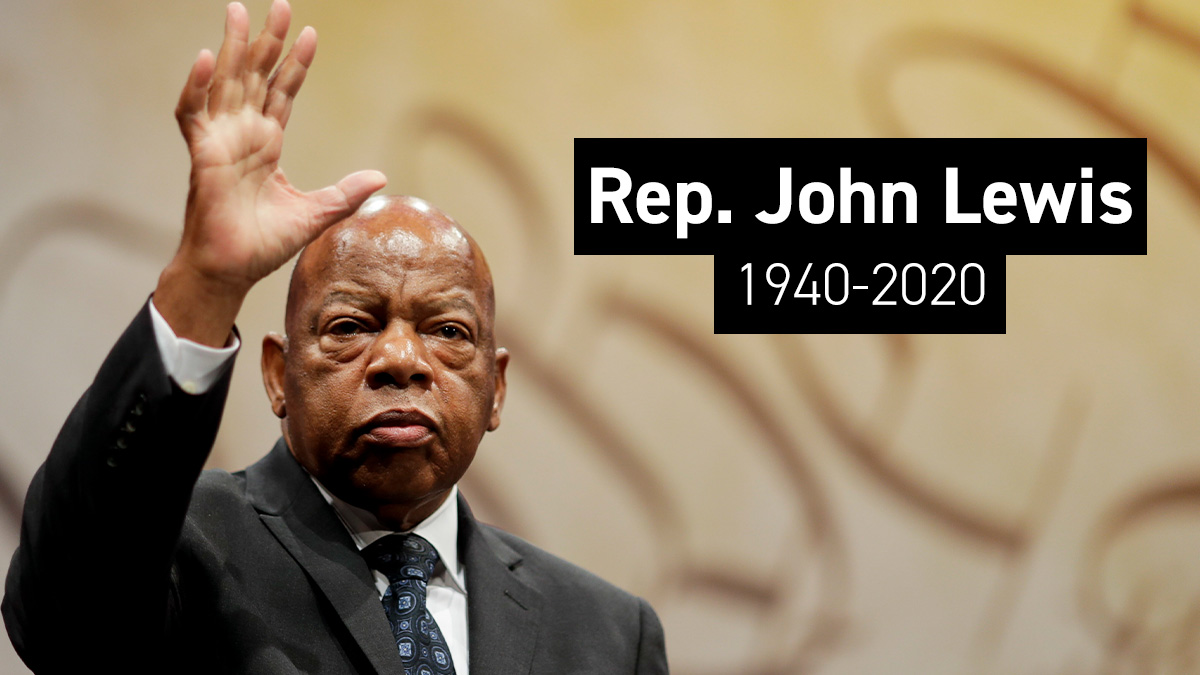 After years of putting his body and his freedom on the line as an activist, John Lewis spent more than three decades in Congress. He was diagnosed with pancreatic cancer in December 2019.  https://politi.co/3hbevgj&nbsp;