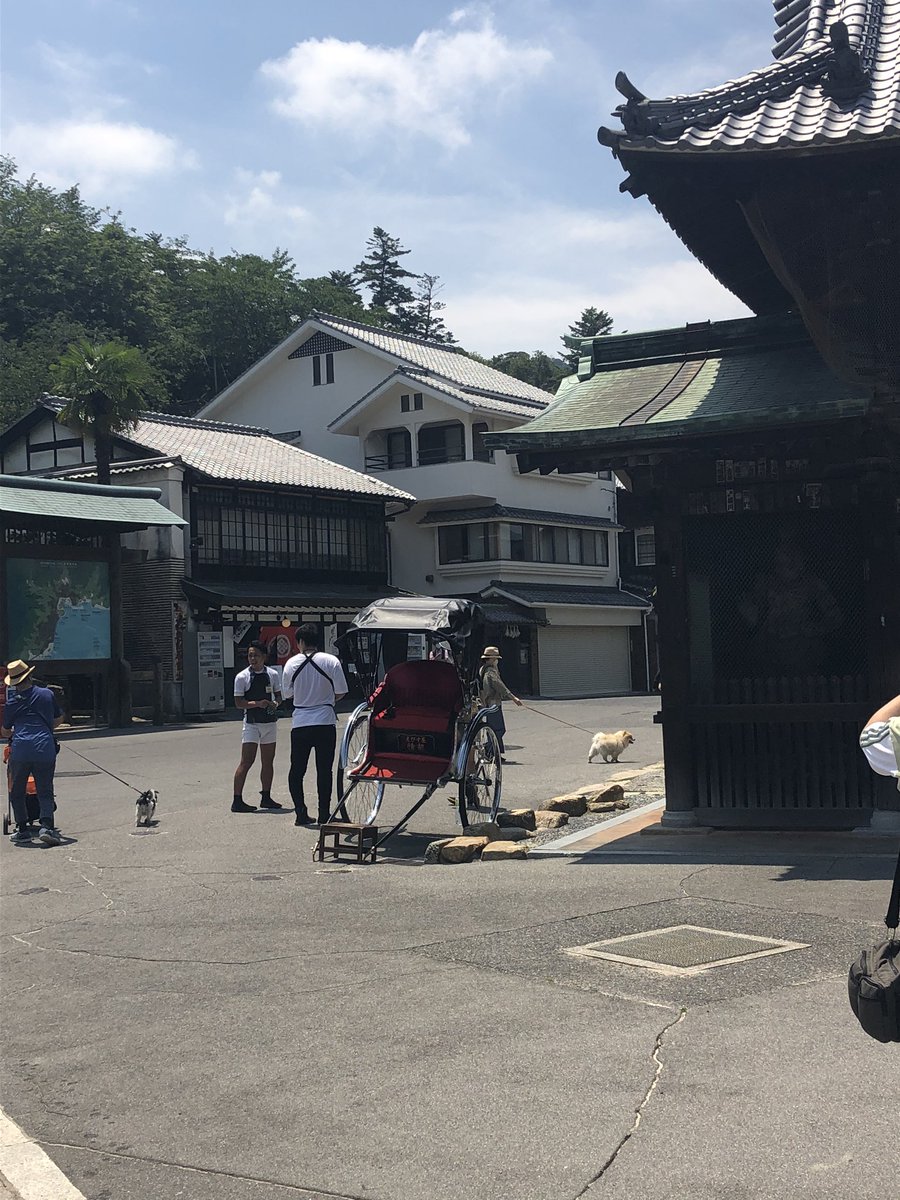take1030hiroki's tweet photo. そして人力車😃 https://t.co/kWjsVH83oq