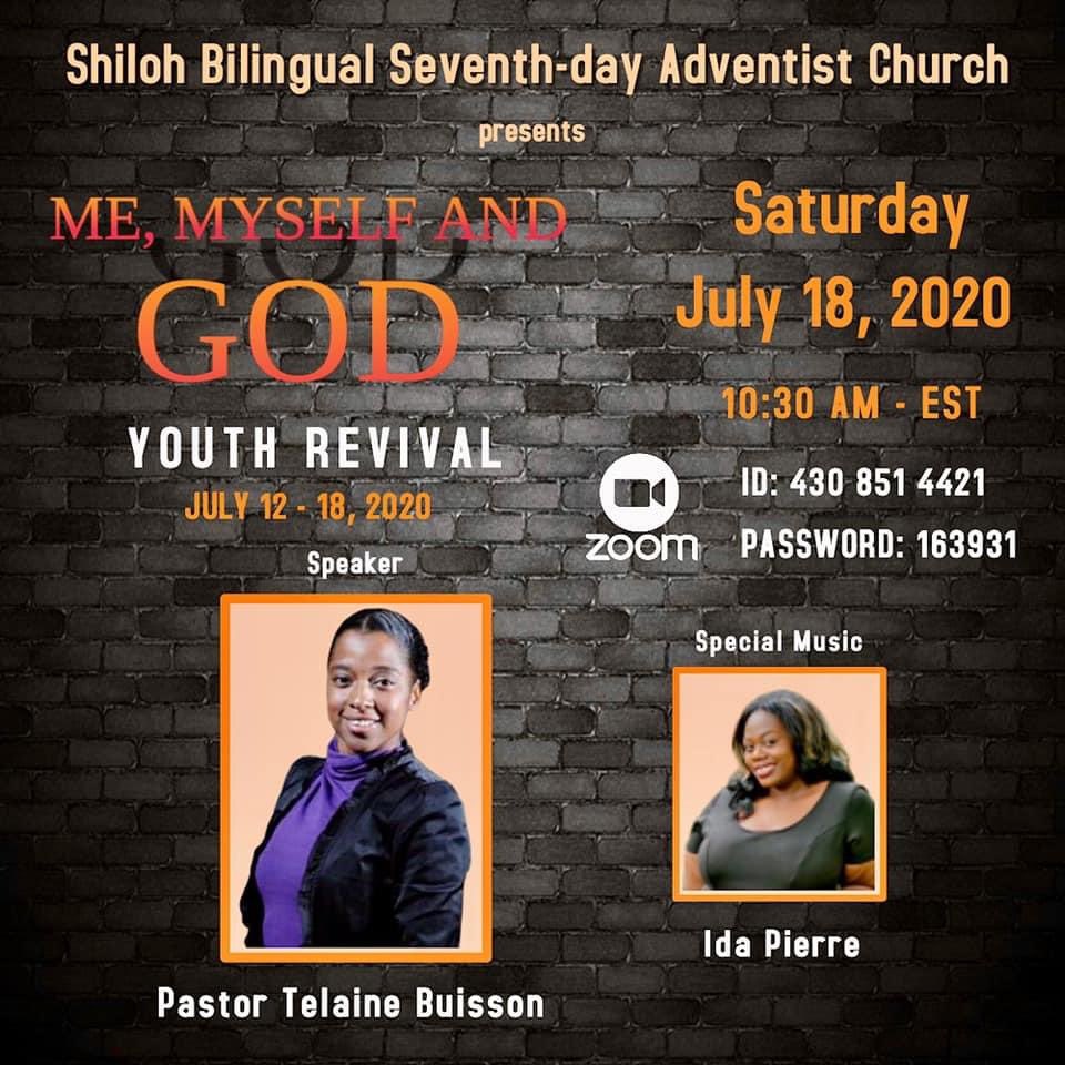 shilohbilingual's tweet photo. Another wonderful evening as Dr. Delahaye reminded us to stay within God's will and of his blessings, even in times of famine. Join us for our last night of Youth Revival, 8pm today. Also, worship with Shiloh Bilingual tomorrow morning at 10:30 am. God has a Word for you! https://t.co/L0SXFw8RHi