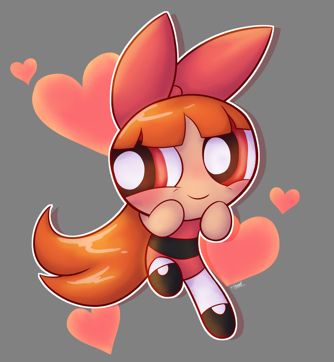 KelceyDoodles's tweet photo. Blossom! Now I want to do Bubbles to complete the trio. #ppg #powerpuffgirls #ppgblossom #blossom #CartoonNetwork #digitalart #fanart #ppgfanart #pinkpuff #pink #CLIPSTUDIOPAINT https://t.co/SsKwWnmoee