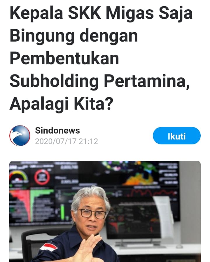 FSPPB_Official's tweet photo. Jgn pernah membiarkan terjadi : Orang buta menuntun orang buta!

Sebagai pihak yg 'mampu melihat' kami harus bergerak menunjukkan jalan konstitusional.

#savepertamina
Kita harus
#tolakipopertamina
Kenapa? 
Karena #pertamina adlh milik rakyat indonesia

https://t.co/KUcQOKrrni https://t.co/479ZprqyMs