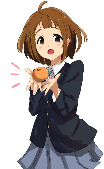 前髪パッツン回のYui Hirasawa 