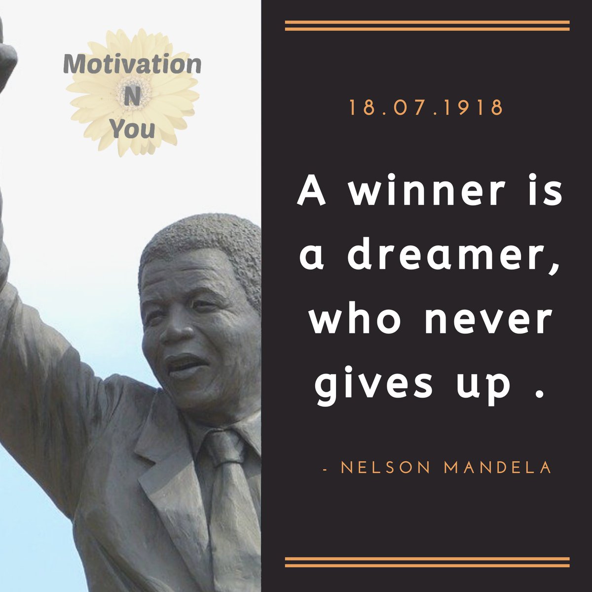 MotivationNYou's tweet photo. Nelson Mandela Day 2020

Motivational Quotes of Nelson Mandela | Conquer Fear

https://t.co/qmwZo9A37S

#nelsonmandela #nelsonmandelaquotes #nelson #nelsonmandeladay #mandeladay #successsecret #successquotes #motivationnyou #nelsonmandelabay #CapeTown #NelsonMandelaDay2020 https://t.co/oU9T3BzFKG