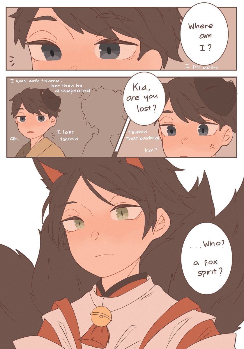 Osamu was only 15 when he met a fox spirit

And his first love (1/?)
#haikyuu #hq #sunaosa 