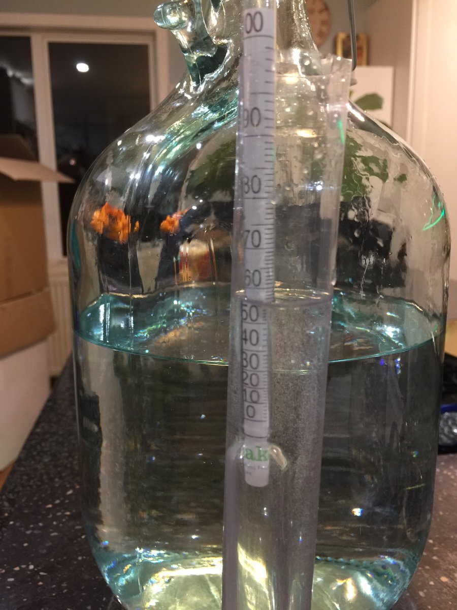 Now is the tricky part. Each of these heads and tails glasses tastes a bit different, some good and some bad. I mixed in a bit from each, a lot less on the ones from the extremes.  Then I added a bit of water to bring the proof down closer to 55 so it’s a bit smother