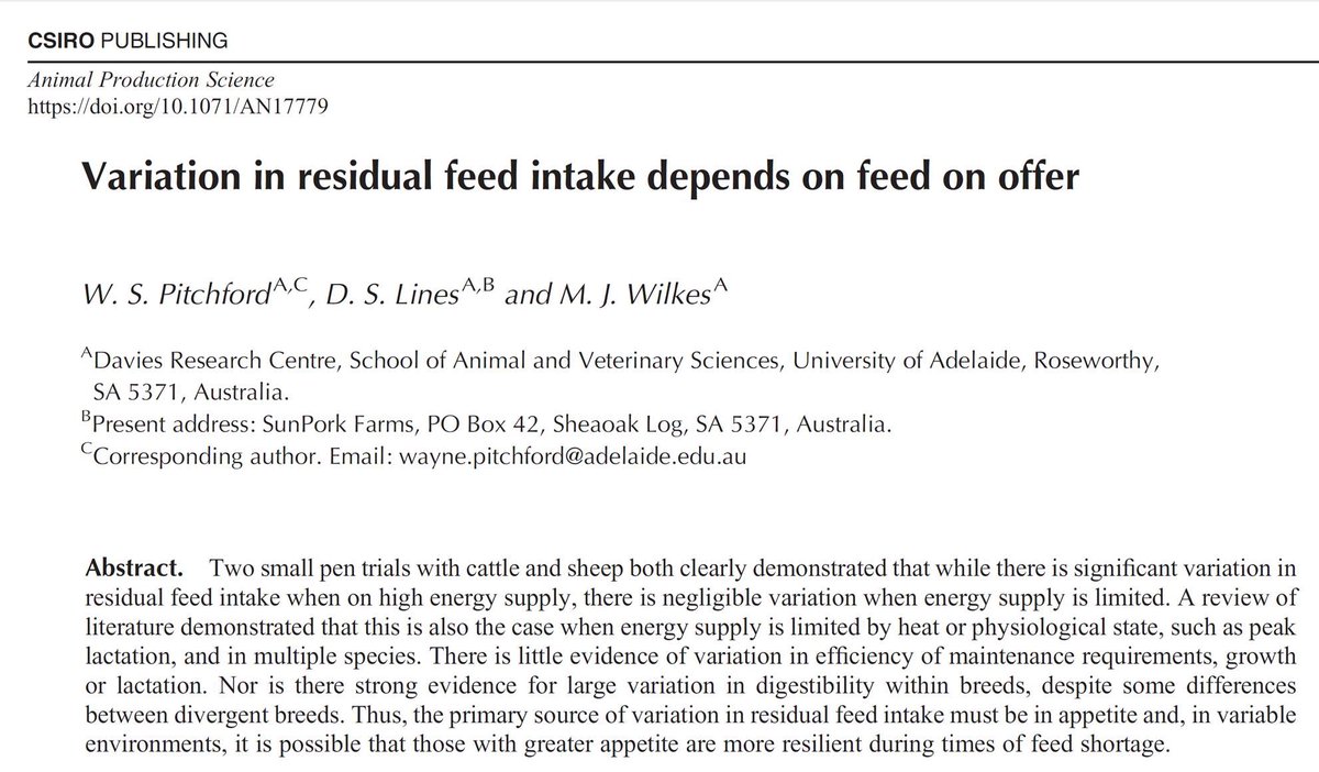 Excellent article in The Land about efficiency. theland.com.au/story/6836981/…. Looks like time to share my thoughts again as well.